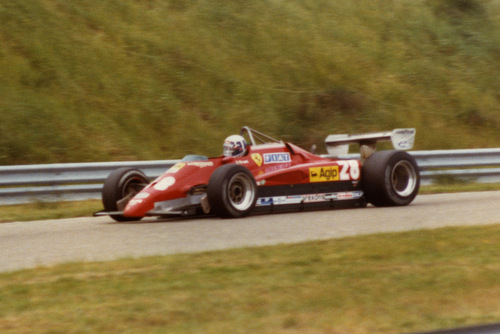 1982 - Ferrari 126 C2 28: Didier Pironi