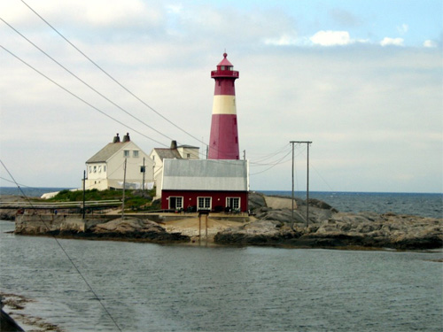 2014 - Tranøy lighthouse on Tranøy in Hamarøy, Norway