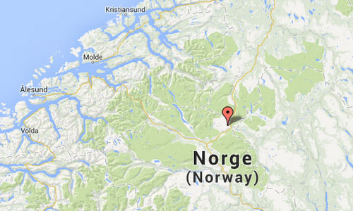Tverrfjellhytta Norwegian Wild Reindeer Pavilion Maps2