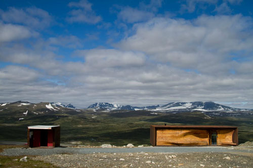 2014 - Tverrfjellhytta or the Norwegian Wild Reindeer Pavilion at Hjerkinn in Dovre - Norway