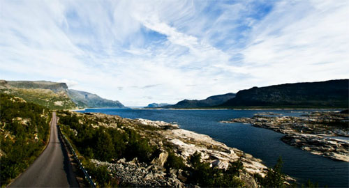 2013 - Akkajaura lake in Stora Sjöfallets Nationalpark 
