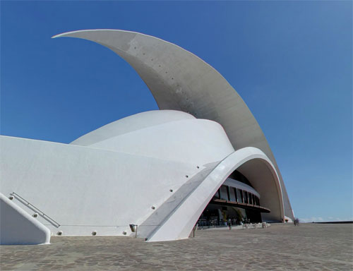 2014 - Auditorio de Tenerife Adán Martín in  Santa Cruz de Tenerife - Spain (Google Streetview)