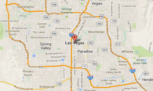 2014 Las Vegas Strip Map01
