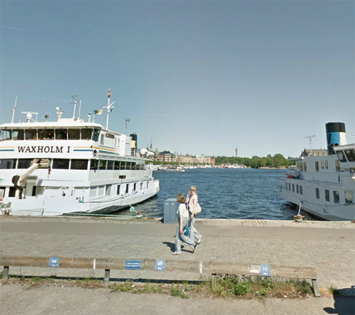 2014 - Nybrokajen in Stockholm (Google Streetview)
