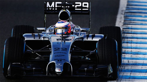 22 - Jenson Button, McLaren