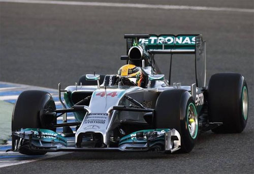 44 - Lewis Hamilton, Mercedes