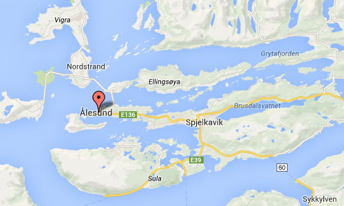 Ålesundet in Ålesund Maps