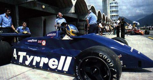1982 - Slim Borgudd - Team Tyrrell - Tyrrell 011