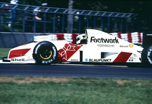 1991 - Stefan Johansson - Footwork Grand Prix International - Footwork FA12 Porsche