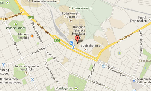 2014 - Lindstedtsvägen Stockholm Maps