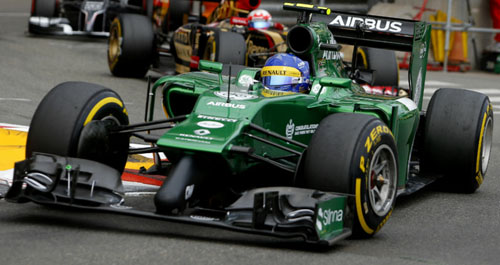 2014 - Marcus Ericsson at Monaco GP
