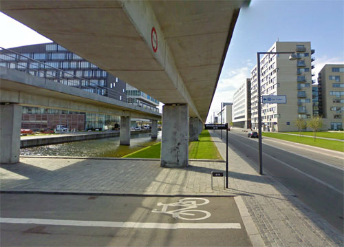 2014 - Ørestad Boulevard 61-75 in Copenhagen - Denmark (Google Streetview)