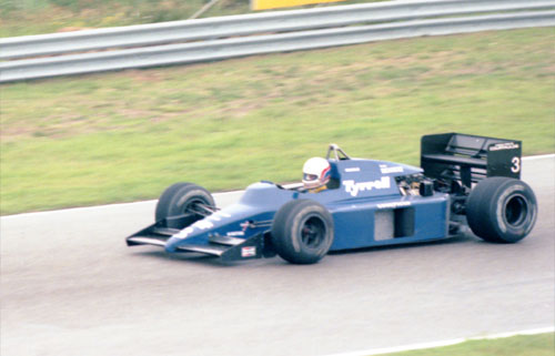 Martin Brundle with Tyrrell-Renault 014