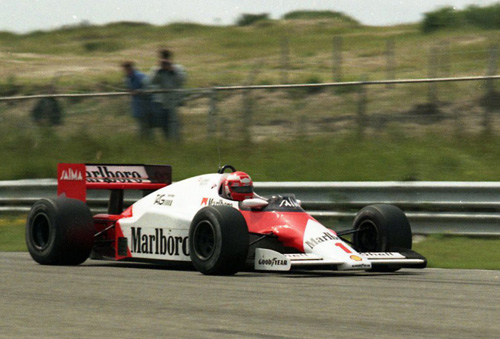 Niki Lauda with McLaren-TAG MP4-2b
