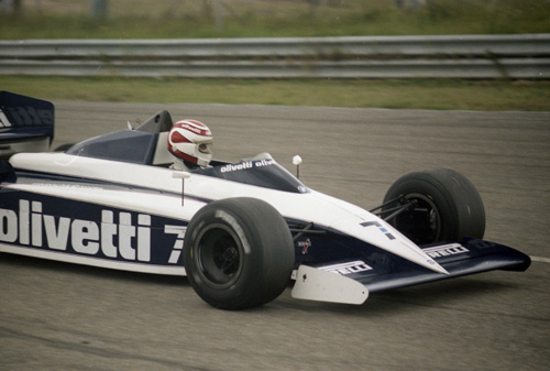 Nelson Piquet with Brabham-BMW