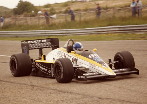 Derek Warwick with Renault RE60