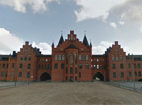 2014 - Kviberg Kasern - Nedre Kaserngården in Göteborg (Google Streetview)