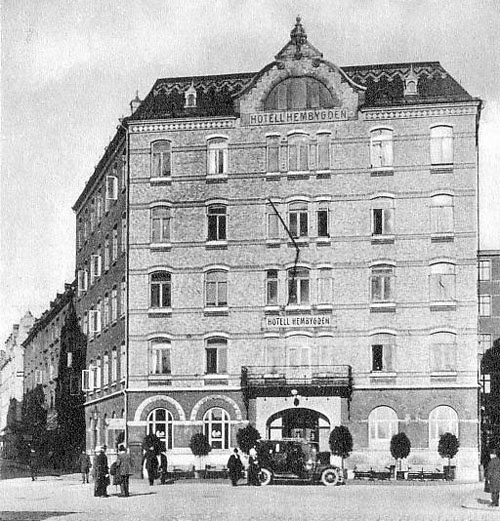 1914 - Hotell Hembygden in Göteborg