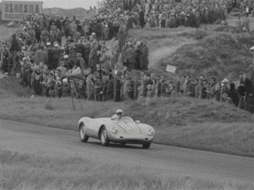 1958 - Carel Godin de Beaufort with Porsche 1.5 RSK at Dutch GP