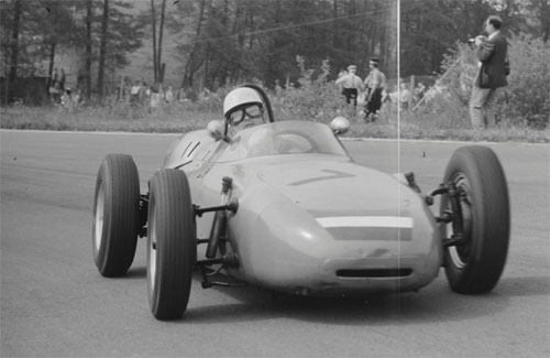 1962 - Car number 7 driven by Carel Godin de Beaufort was a Porsche 718 at Spa in Belgium