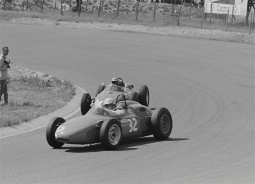 1963 - Carel Godin de Beaufort drives car number 32, a Porsche 718 at Dutch Grand Prix