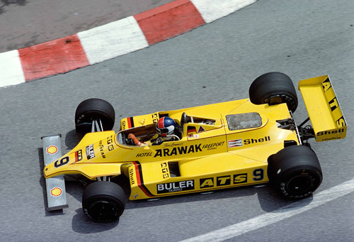 1980 - Jan Lammers with ATS at Monaco GP