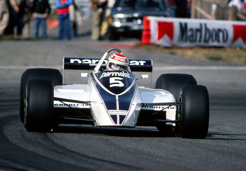 1980 - Nelson Piquets wins over Arnoux and Laffite