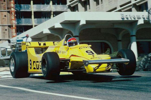 1981 - Jan Lammers with Team ATS - ATS D4