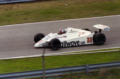 1982 - Jan Lammers with Theodore at Dutch GP Zandvoort (own photo)