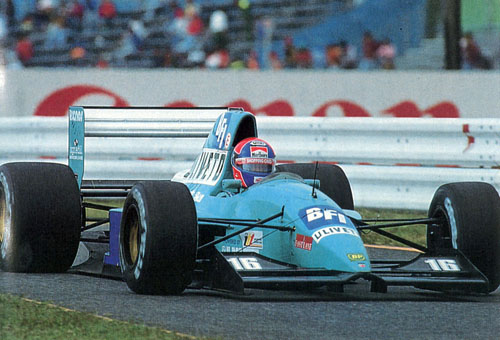 1992 - Jan Lammers with March F1 Team at Grand Prix Japan Suzuka