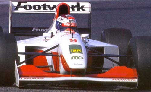 1993 - Jos Vestappen with Footwork Arrows Testdrive in Portugal