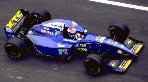 1995 - Jos Verstappen with Simtek S951 Ford