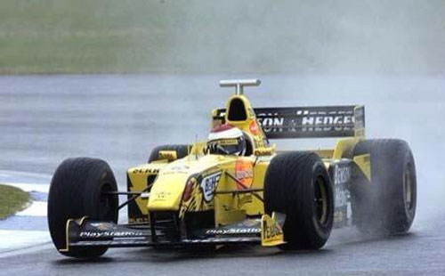 1999 - Jos Verstappen with Jordan test
