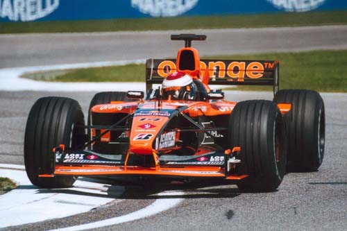 2001 - Jos Verstappen with Orange Arrows - Asiatech