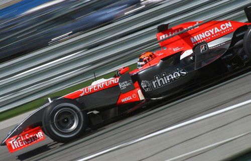2006 - Christijan Albers with MidlandF1 at USA Grand Prix