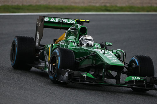 2013 - Giedo van der Garde with Caterham at Spanish Grand Prix in Barcelona