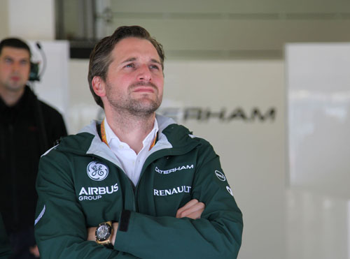 2014 - Albers at CaterhamF1