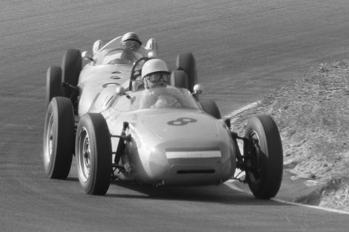 1961 - Carel Godin de Beaufort in his Écurie Maarsbergen Porsche 718