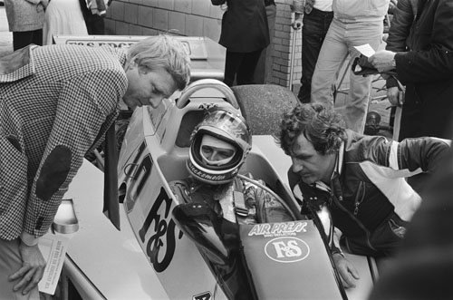 1978 - Bleekemolen at Dutch GP with Van Lennep and Hezemans.