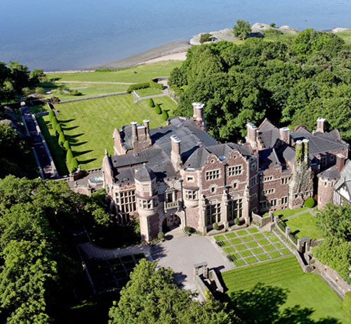 2015 - Tjolöholm Slott Aerial View