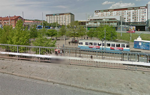 2015 - Wieselgrensplatsen in Göteborg (Google Streetview)