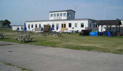 2011 - Old departure building at Visby Airport at Gotland