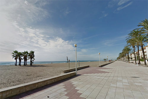 2015 - Playas de Tarragona in El Vendrell in Spain (Google Streetview)