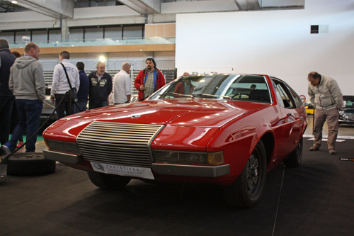A team from Culleredo presented this Volvo 1800 ECS from Coggiola, a prototype from the 70s