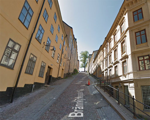 2015 - Brännkyrkagatan in Stockholm (Google Streetview)