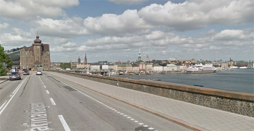 2015 - Katarinavägen in Stockholm (Google Streetview)