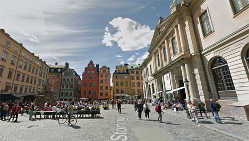 2015 - Stortorget in Stockholm (Google Streetview)