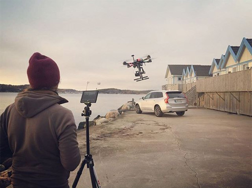 2016 - Volvo XC90 - The making of... (photo by @jimmysvenssonphotography)