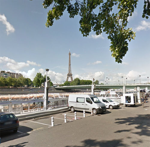 2015 - Pont de l'Alma in Paris (Google Streetview)