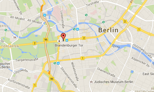 2016 - Brandenburger Tor in Berlin maps01